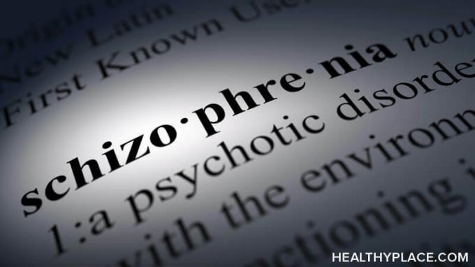 Schizofrenie je vážné duševní onemocnění. Naučte se definici a význam schizofrenie a co to znamená žít s ní na HealthyPlace.com.