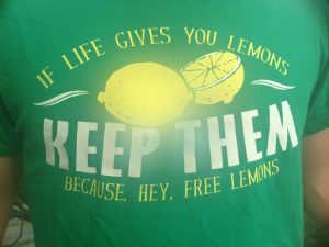 f život vám dává citrony, nepropadejte panice