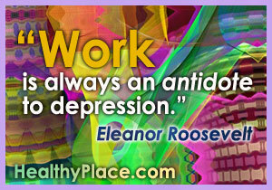 Nabídka deprese - Práce je vždy protijedem proti depresi.