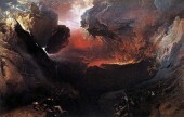 Malba Johna Martina „Velký den jeho hněvu“ líčí hněv.