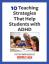 Bezplatný odborný zdroj pro učitele studentů s ADHD