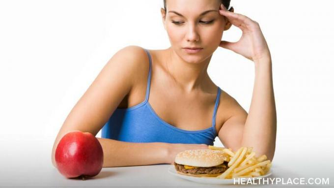 Debata o dobrém a špatném jídle by mohla ohrozit vaše uzdravení z poruchy příjmu potravy. Pokud rozdělujete jídlo na dobré a špatné, riskujete, že spustíte svou poruchu příjmu potravy. Přečtěte si o debatě o dobrém a špatném jídle a o tom, proč je nezdravé na HealthyPlace.