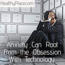 Úzkost může zakořenit z posedlosti technologií