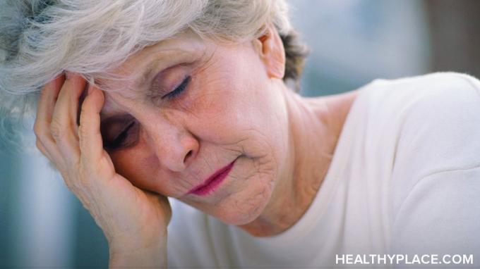 Použití léků k léčbě pacientů s Alzheimerovou chorobou se spánkovými problémy má rizika a přínosy. Více se o nich dozvíte na HealthyPlace.